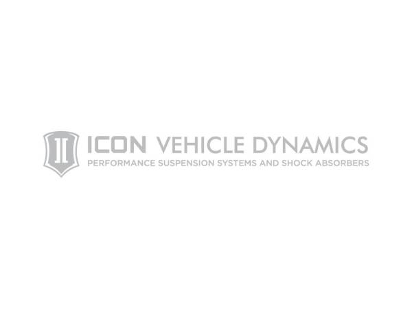 ICON Vehicle Dynamics - ICON Vehicle Dynamics 18 IN WIDE ICON TAGLINE SILVER STICKER-TAGLINE 18 IN S