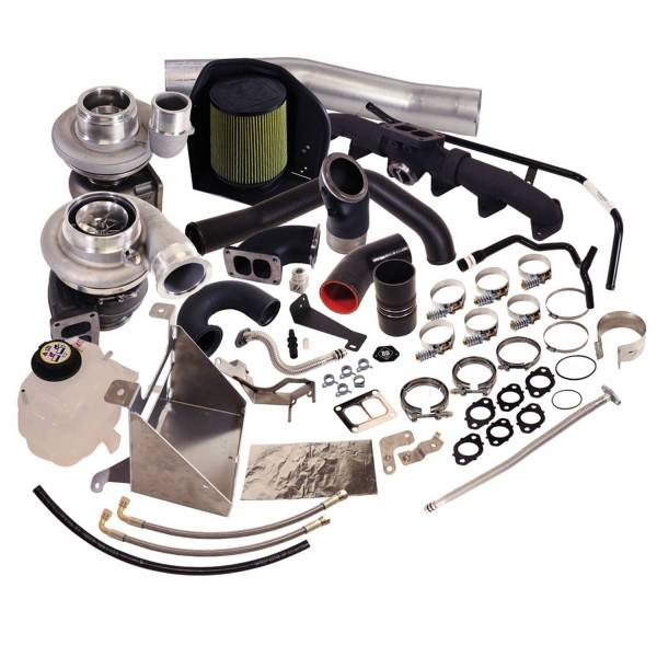BD Diesel - BD Diesel BD Cummins 6.7L Cobra Twin Turbo Kit S364.5SX-E / S480SX-E Dodge 2013-2018 1045796