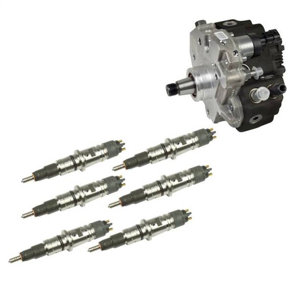 BD Diesel - BD Diesel BD 6.7L Cummins Stage 2 Performance CR Pump & Injectors Package Dodge 2007.5-18 1051511