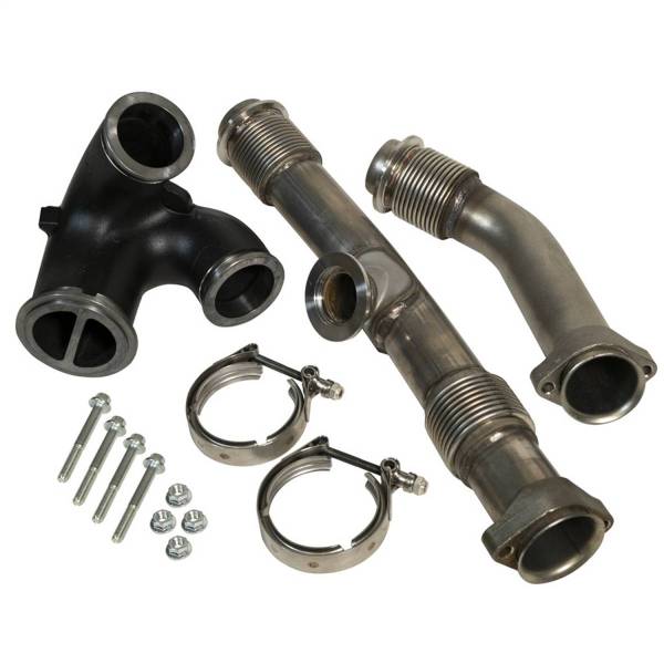 BD Diesel - BD Diesel BD 6.0L Powerstroke UpPipes Kit w/EGR Connector - Ford 2004.5-2007 1043918
