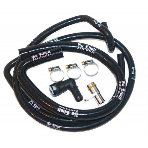 No Limit Fabrication - No Limit Fabrication 6.7 Powerstroke 11-Current Coolant Line Kit