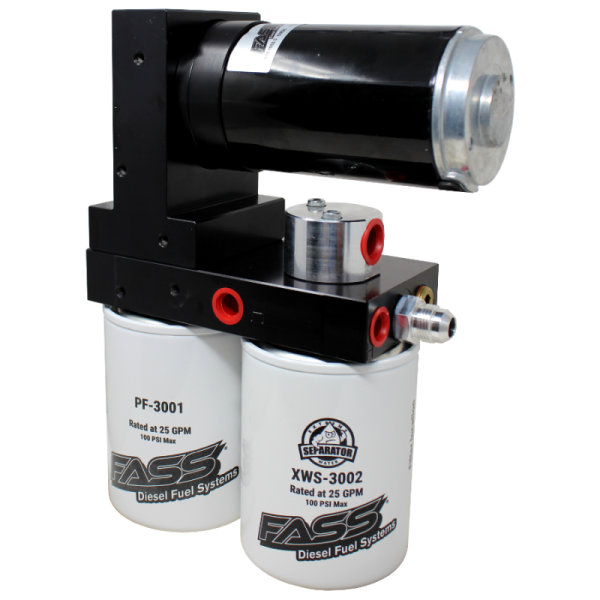 FASS Fuel Systems - FASS TITANIUM SIGNATURE SERIES DIESEL FUEL LIFT PUMP 140GPH FORD POWERSTROKE 6.7L 2017-2021 (TS F18 140G)