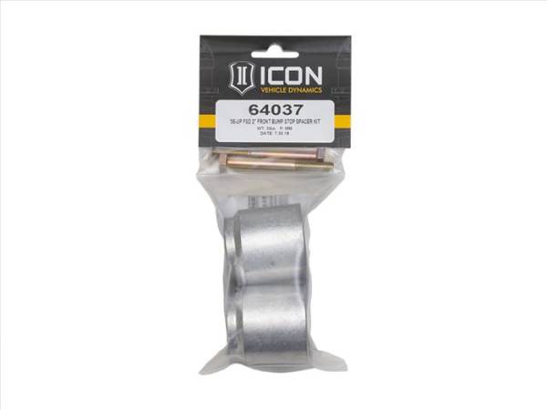 ICON Vehicle Dynamics - ICON 05-UP 2" FRONT BUMP STOP SPACER KIT