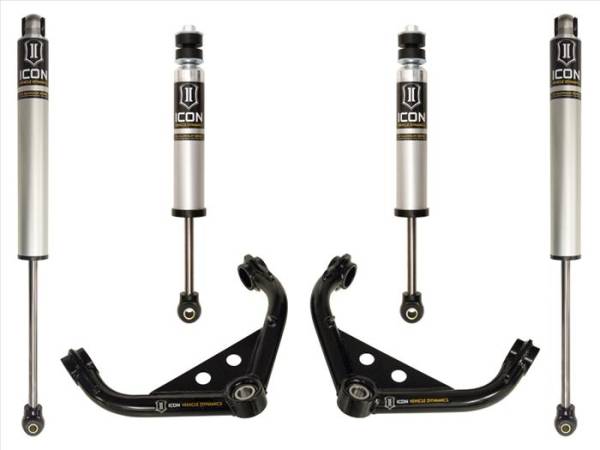 ICON Vehicle Dynamics - ICON 01-10 GM 2500HD/3500 0-2" STAGE 2 SUSPENSION SYSTEM