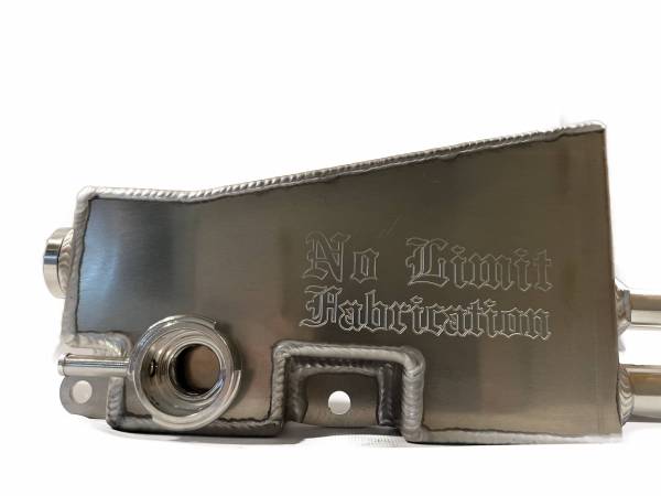 No Limit Fabrication - No Limit  Fabrication 11-Current 6.7 Power Stroke Secondary Coolant Tank
