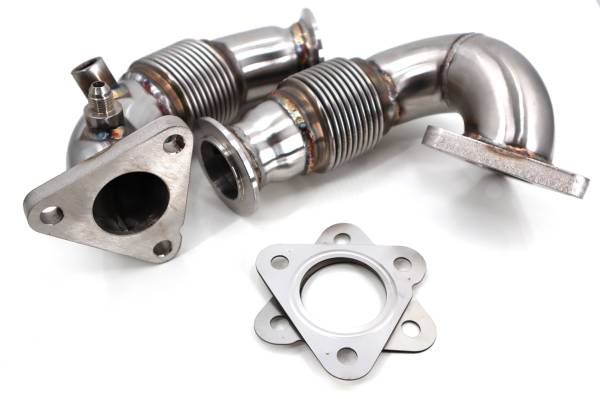No Limit Fabrication - No Limit Fabrication 11-Current Stainless Steel Up-Pipe Kit