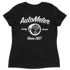 AutoMeter T-SHIRT; WOMEN S SMALL; BLACK; VINTAGE 0423WS