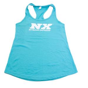 Nitrous Express Womens Ideal Racerback Tank; Medium; Teal 19123TM