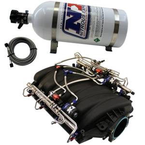 Nitrous Express FACTORY LS3 INTAKE W/NX PIRANHA DIRECT PORT INTAKE012