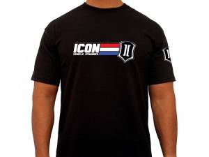 ICON Vehicle Dynamics ICON GI TEE BLACK - LARGE ICON-TEE-GI-BLK-L