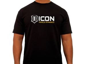 ICON Vehicle Dynamics ICON RD TEE BLACK - XXXLARGE ICON-TEE-RD-BLK-XXXL