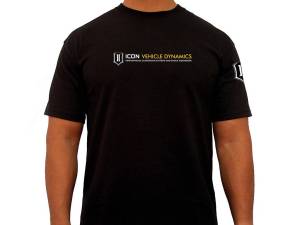 ICON Vehicle Dynamics ICON STANDARD TEE BLACK - XXXLARGE ICON-TEE-STD-BLK-XXXL
