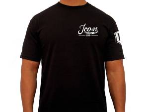 ICON Vehicle Dynamics ICON VINTAGE TEE BLACK - XXLARGE ICON-TEE-VIN-BLK-XXL