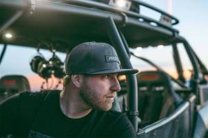 RIGID Industries - RIGID Industries RIGID New Era Flat Bill Hat Grey With Grey Logo Patch, Snapback 1032 - Image 5