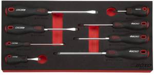 Boxo - 185-Piece Metric and SAE Tool Set with White 3-Drawer Hand Carry Box - Image 5