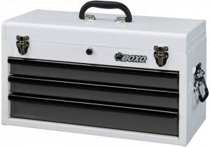 Boxo - 185-Piece Metric and SAE Tool Set with White 3-Drawer Hand Carry Box - Image 2