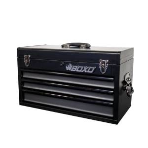 Boxo - 185-Piece Metric and SAE Tool Set with White 3-Drawer Hand Carry Box - Image 4