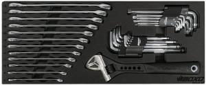 Boxo - BOXO USA Heavy Duty 113 Piece Metric Tool Set with 2 Drawer Hand Carry Tool Box - Matte Black - Image 3