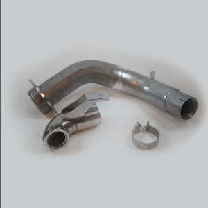 No Limit Fabrication 2015-2019 6.7 PowerStroke 4" Stainless Steel Downpipe