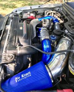 No Limit Fabrication - No Limit Fabrication 6.0 PowerStroke Cold Air Intake - Image 4