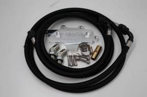 No Limit Fabrication 6.7 Oil Cooler Relocation Kit