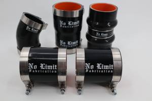 No Limit Fabrication 6.0 Complete Intercooler Boot Set