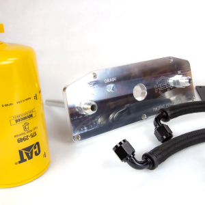 H&S Motorsports Open Box - Open Box H&S MotorSports 2017-2022 Ford 6.7L Power Stroke Lower Fuel Filter Upgrade Short Bed Kit - Image 2