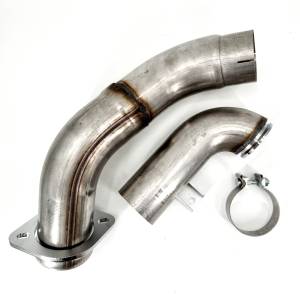 No Limit Fabrication 2011-2014 6.7 PowerStroke 4" Stainless Steel Downpipe